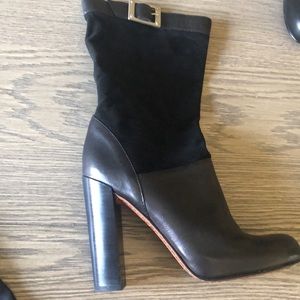Rachel Zoe Leather & Suede slouchy boot.